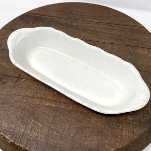 Vintage. Bone White Shenango Dish